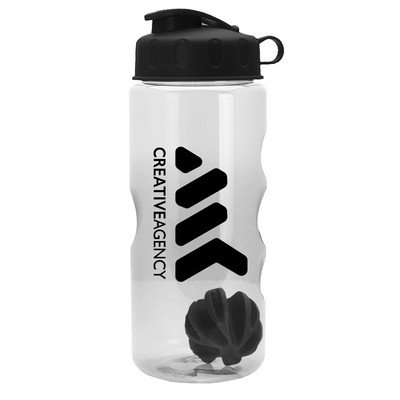 Garyline® Mini Mountain Tritan® Shaker Bottle with Flip Lid - 22 oz.