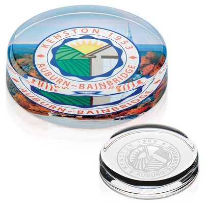 JAFFA® Round Paperweight