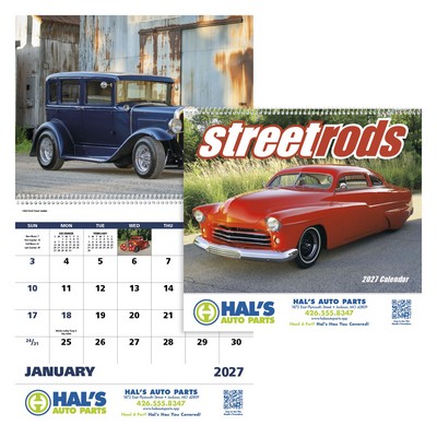 Good Value™ Street Rods - Spiral Calendar