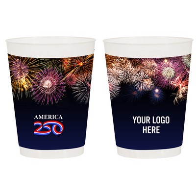 America250™ 16 Oz. Full Color Frost Flex Stadium Cup