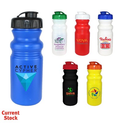 20 Oz. Cycle Bottle w/Flip Top Lid