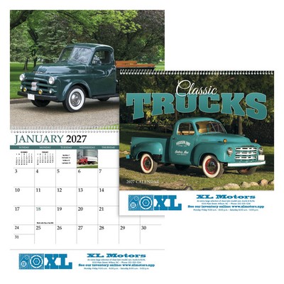 HotLine® Products Classic Trucks Appointment Calendar - Spiral