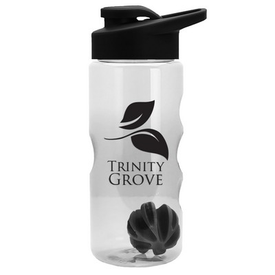 Garyline® Mini Mountain Tritan® Shaker Bottle with Drink-Thru Lid - 22 oz.