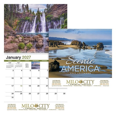 HotLine® Products Scenic America® Appointment Calendar - Spiral