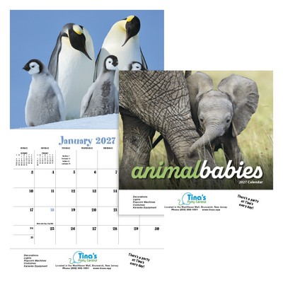 HotLine® Products Animal Babies Appointment Calendar - Stapled