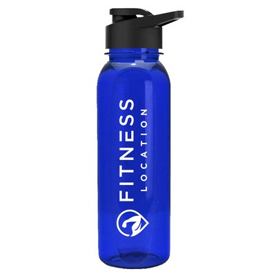 Garyline® Boss Embossed Tritan® Bottle with Drink-Thru Lid - 24 oz.