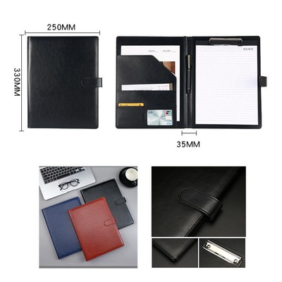 Textured Journal with Interlocking Pen Closure