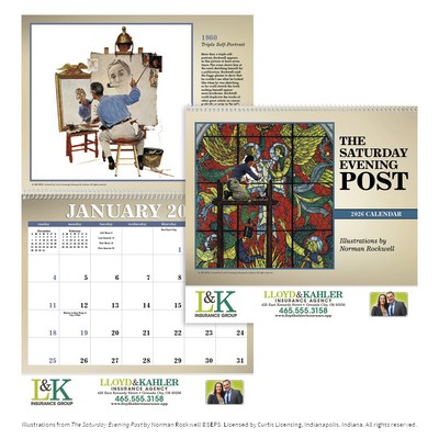 Triumph® Calendars The Saturday Evening Post Illustrations by Norman Rockwell Calendar