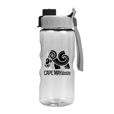 Garyline® Mini Mountain Tritan® Bottle with Quick-Snap Lid - 22 oz.