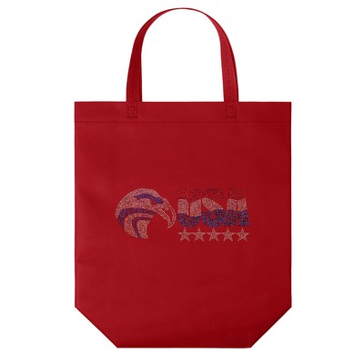 Patriot™ - USA Made Non-Woven Tote - Sparkle (18" x 7" x 17")