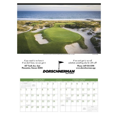 Triumph® Calendars Executive Golf Calendar