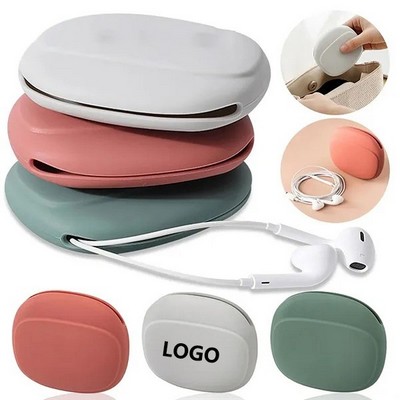 Silicone Earphone Cable Storage Box