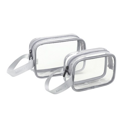 AeroLOFT® Clear View 2 pc Travel Toiletry Bags