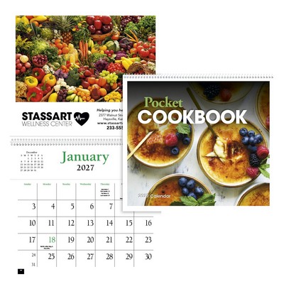 HotLine® Products Pocket Cookbook Calendar