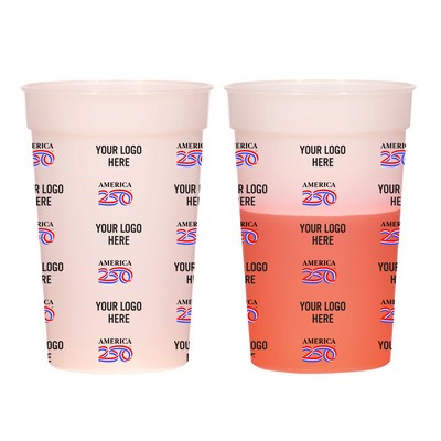 America250™ 16 Oz. Full Color Mood Stadium Cup