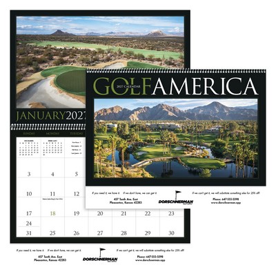 Triumph® Calendars Golf America Calendar