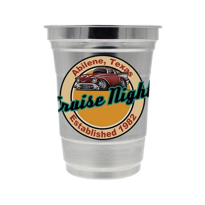 Top Cup by Ball™ 16 oz. Recycled Aluminum Cup, Full Color Digital