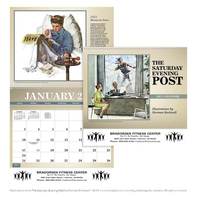 Triumph® Calendars The Saturday Evening Post Deluxe Pocket Calendar