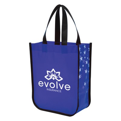 Star Struck Lola Laminated Recycled Non-woven Tote Bag
