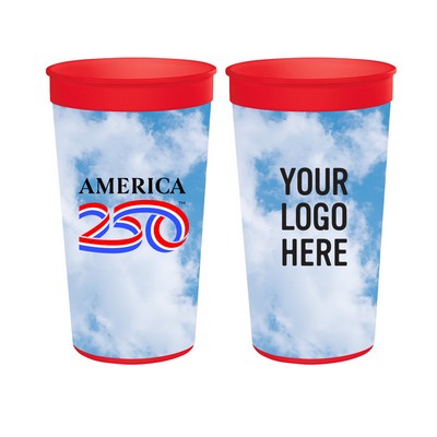 America250™ 32 Oz. Full Color Big Game Stadium Cup