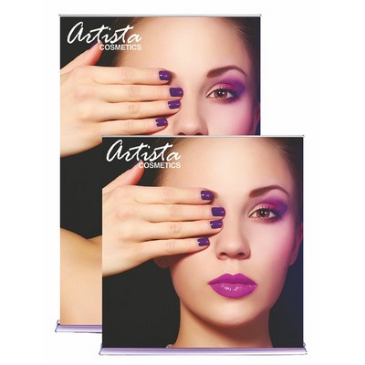60" Silverstep - 80"h Super Flat Graphic Package