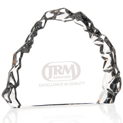 MARIO CIONI Carved Crystal Award