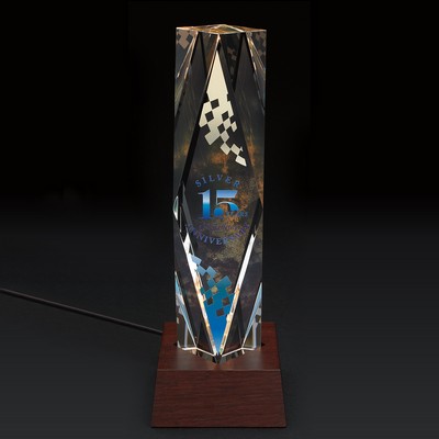 JAFFA® Dramatis Award with Lighted Base