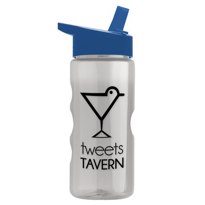 Garyline® Mini Mountain Tritan® Bottle with Flip-Straw Lid - 22 oz.