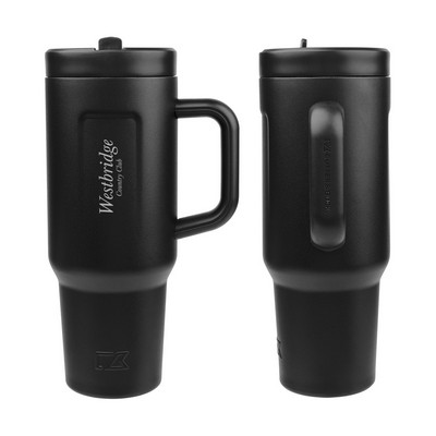40 Oz. Cutter & Buck® Recycled Stainless Steel Tumbler