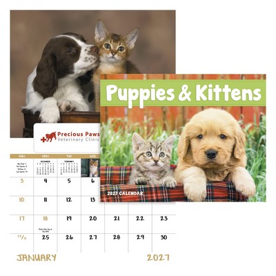 Good Value™ Puppies & Kittens - Window Calendar